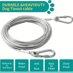 Premium Stainless Steel PVC Coated Clothesline – Heavy-Duty Rust-Resistant Drying Wire -  Free Shipping