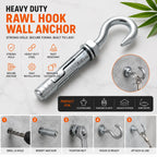Heavy Duty Rawl Hook Wall Anchor