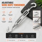 Adjustable Wire Rope Tensioner (Tightener)